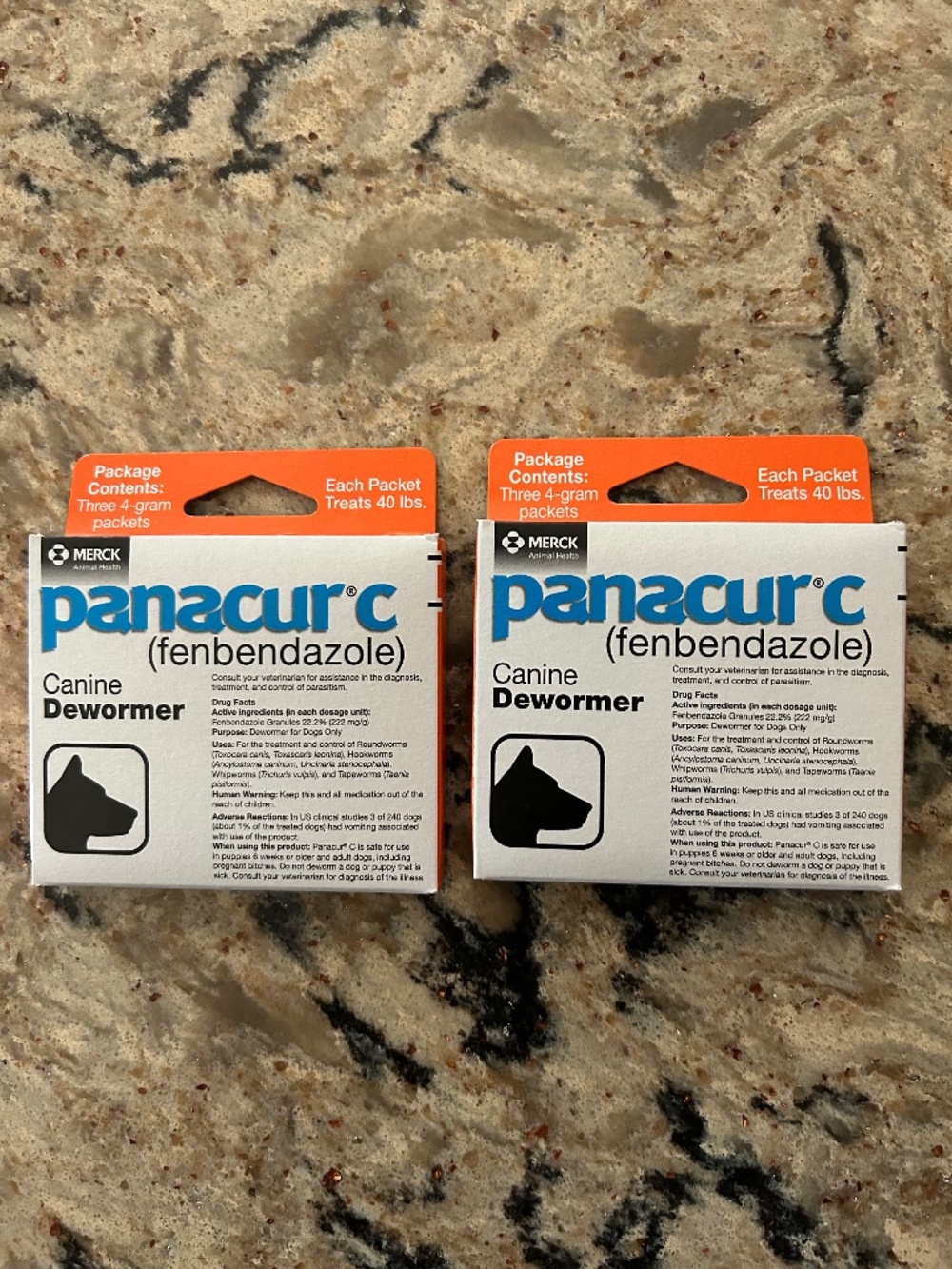 Panacur C canine dewormer